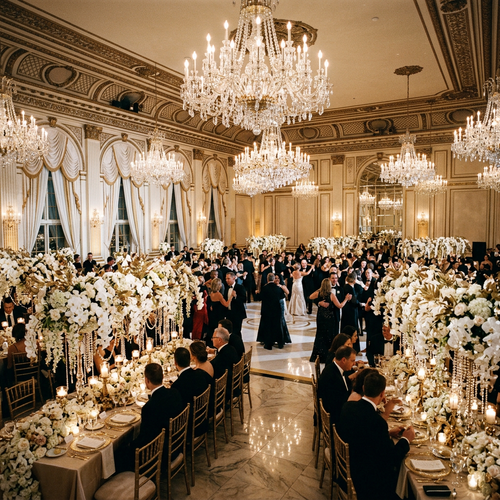 Diamond Wedding Package - Ultra luxury grand ballroom wedding by Rivofor